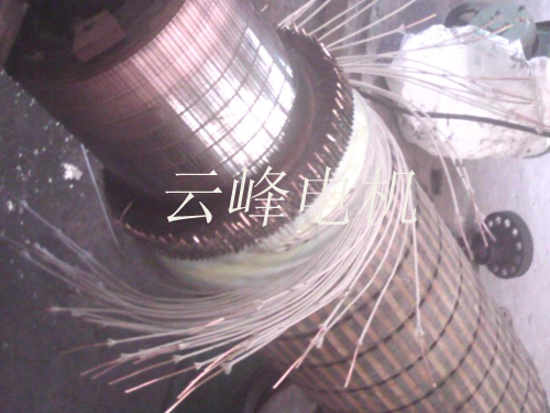 350KW匀压线摆放