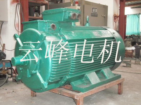 300KW起重电机总装后